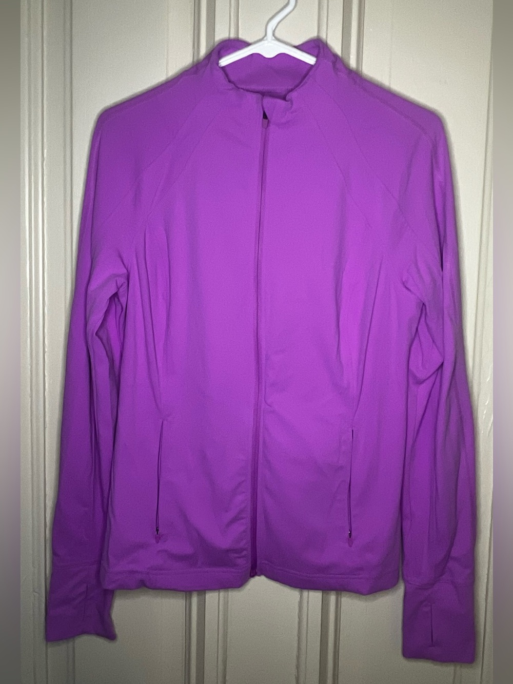 Avia Bright Purple Full-Zip Utility Jacket